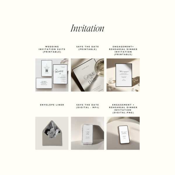 Wedding Stationery Bundle - Love, D. Concepts - Philippines