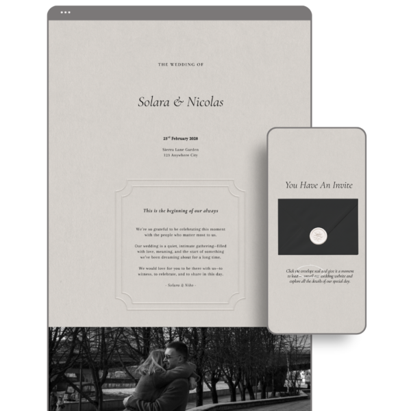Intimate Wedding Website - Love, D. Concepts - Cavite, Philippines