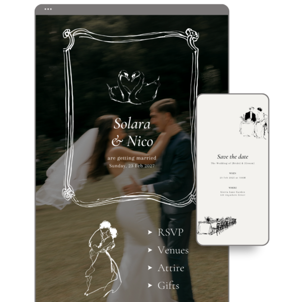 Countryside Wedding Website - Love, D. Concepts - Philippines