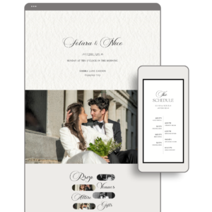 Old Money Wedding Website - Love, D. Concepts - Philippines