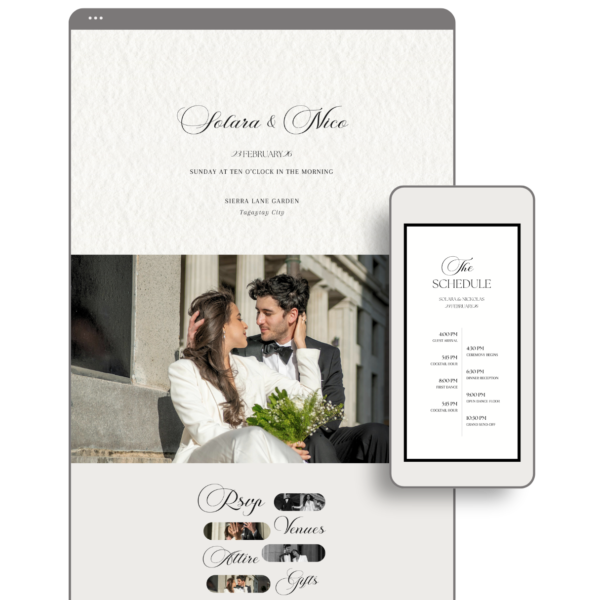 Old Money Wedding Website - Love, D. Concepts - Philippines Old Money Wedding Website - Love, D. Concepts - Philippines