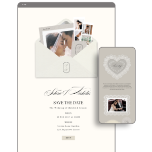 Lace Wedding Website - Love, D. Concepts - Philippines