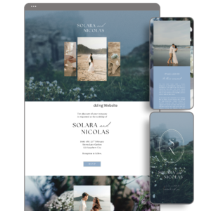 Blue Wedding Website - Love, D. Concepts - Philippines