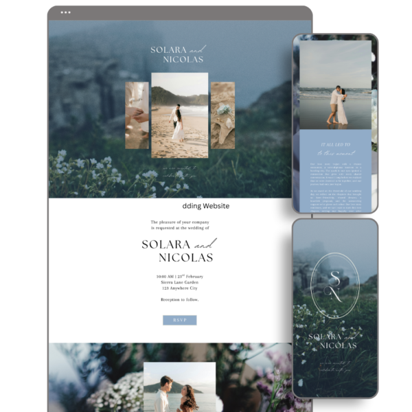 Blue Wedding Website - Love, D. Concepts - Philippines Blue Wedding Website - Love, D. Concepts - Philippines